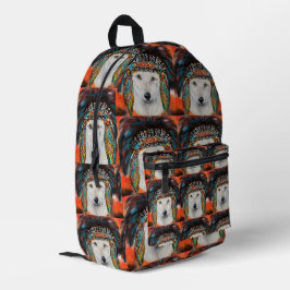 White Wolf Bedruckter Rucksack