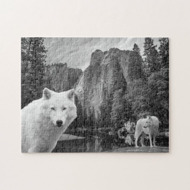 White Wolf Creek Brook Forest Landscape Poster (Horizontal)