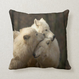 White Wolf Pack Kissen