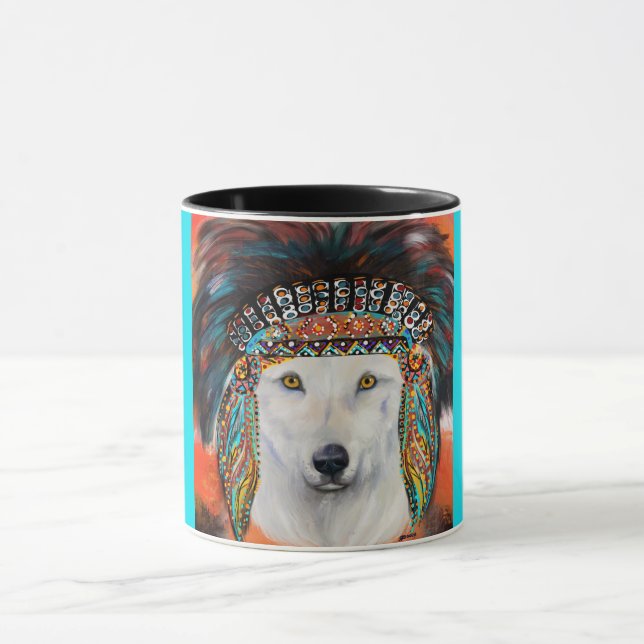 White Wolf Tasse (Zentrum)