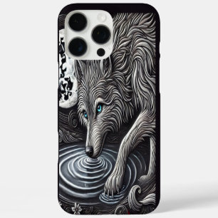 White Wolf von Moonlight iPhone 16 Pro Max Hülle