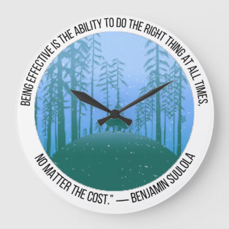 White Wolves Guild Clock Große Wanduhr