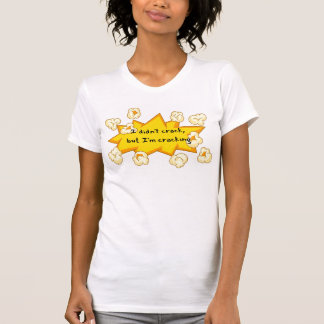 White Women T - Shirt mit Popcorn 🍿