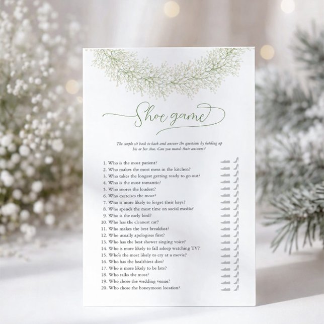 White-Wreath-Shoe-Brautparty-Flyer Flyer (Von Creator hochgeladen)