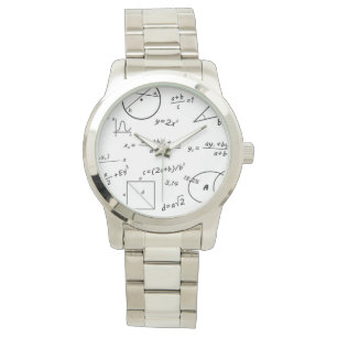 Whiteboard Oversified Silver Bracelet Watch Armbanduhr