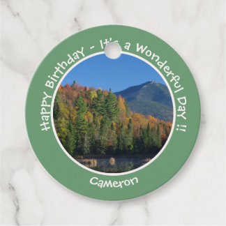 Whiteface Mountain, Autumn Party Items von Adirond Geschenkanhänger