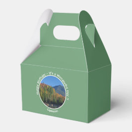 Whiteface Mountain, Autumn Party Items von Adirond Geschenkschachtel