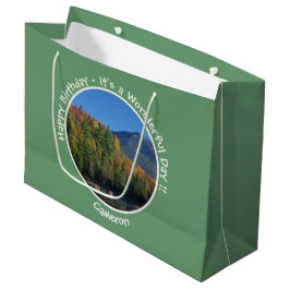 Whiteface Mountain, Autumn Party Items von Adirond Große Geschenktüte