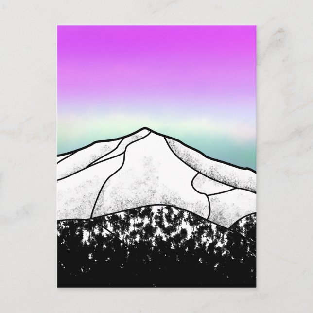 Whiteface Mountain New York Postkarte (Vorderseite)