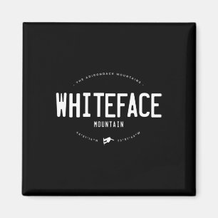 Whiteface Mountain Ny Graphic Distressed Vintag S Magnet