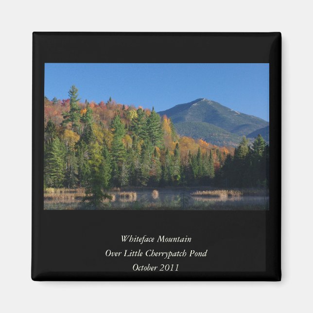 Whiteface Mountain over Little Cherrypatch Pond Magnet (Vorne)