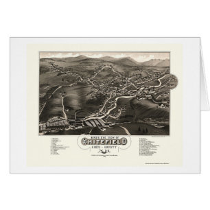 Whitefield, carte panoramique de NH - 1883