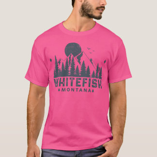 Whitefish Montana Mountain View T-Shirt