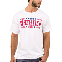 WHITEFISH MONTANA Stars & Streifen