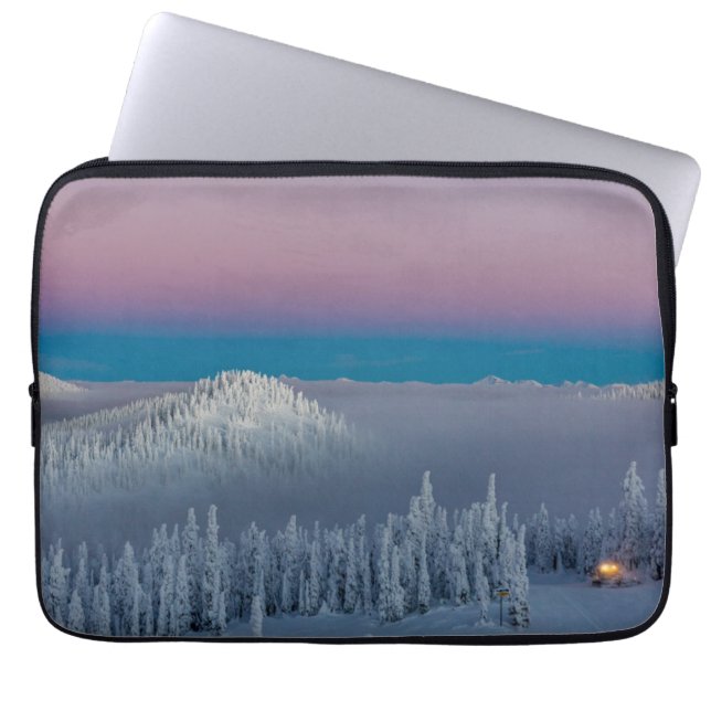 Whitefish Mountain Resort in Whitefish, Montana Laptopschutzhülle (Vorderseite)