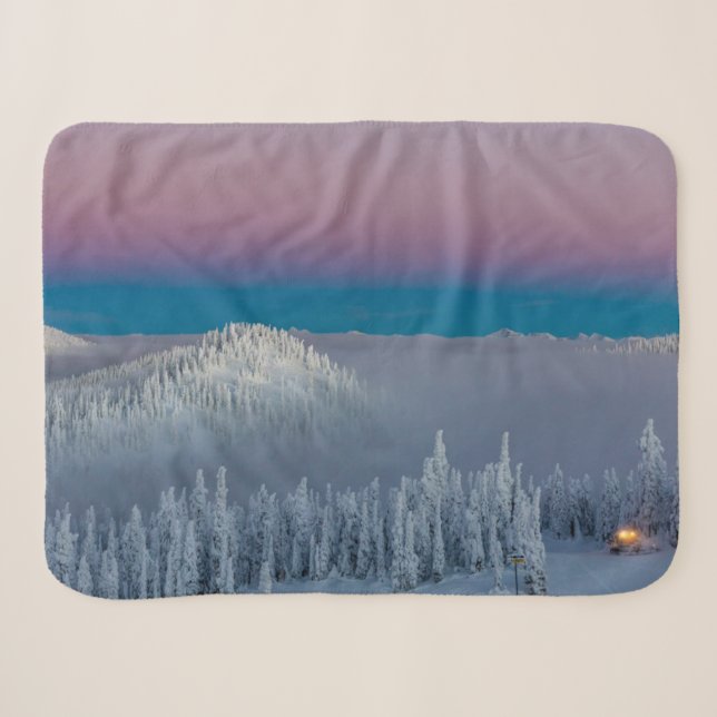 Whitefish Mountain Resort in Whitefish, Montana Sherpadecke (Vorderseite (Horizontal))