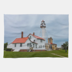 Whitefish Point Lighthouse Geschirrtuch