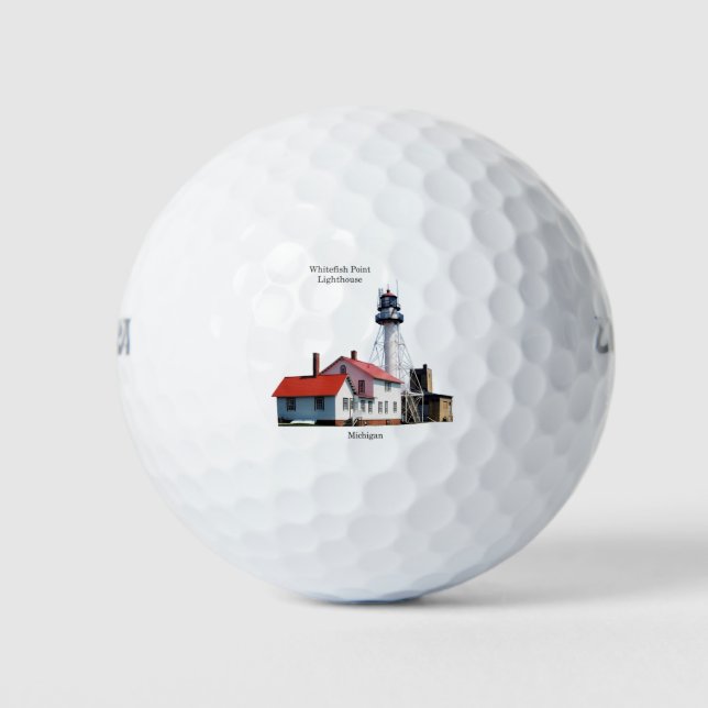 Whitefish Point Lighthouse Golfball (Vorderseite)