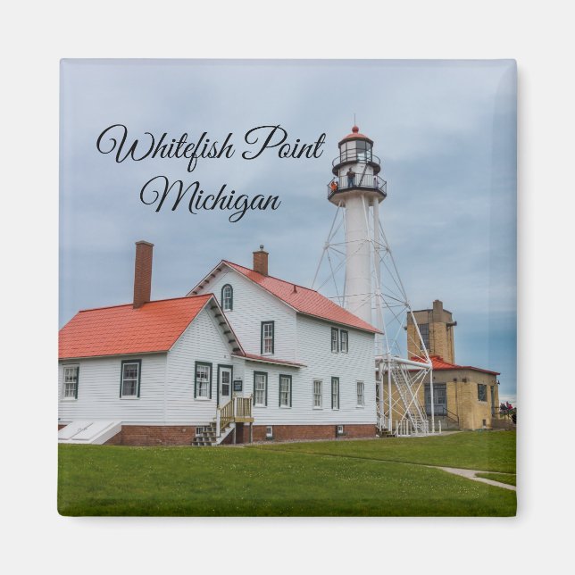 Whitefish Point Lighthouse Magnet (Vorne)