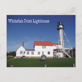 Whitefish Point Lighthouse Postkarte