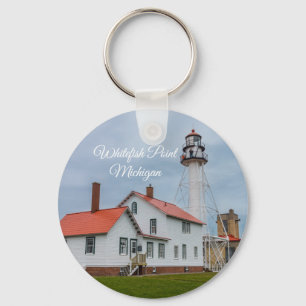 Whitefish Point Lighthouse Schlüsselanhänger