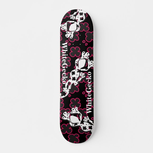 WhiteGecko 1 Skateboard (Vorne)