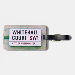 Whitehall Court - Stadt Westminster - Gepäckmarke Gepäckanhänger