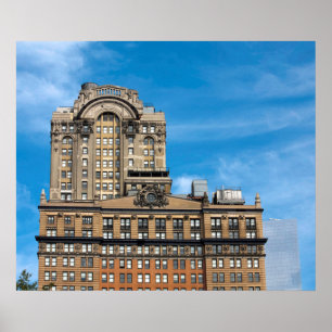 Whitehall Gebäude New York City Poster