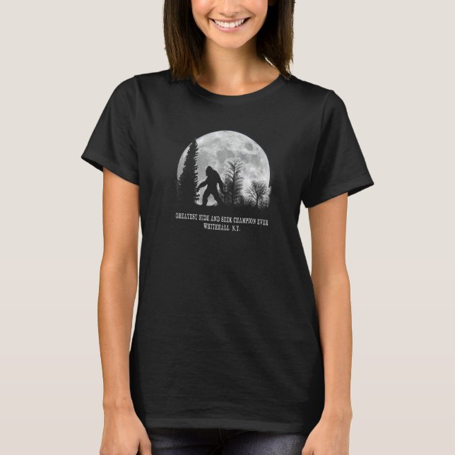 Whitehall New York Beste Hide and Seek Staat Pa T-Shirt (Vorderseite)
