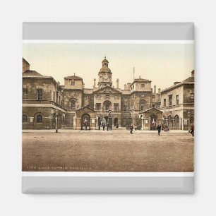 Whitehall, Pferdeschutz, London, England seltenes Magnet