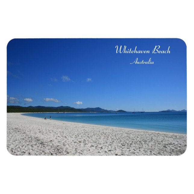 Whitehaven Beach, Queensland, Australien - Magnet (Horizontal)