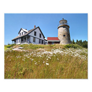 Whitehead Island Lighthouse, Maine Foto