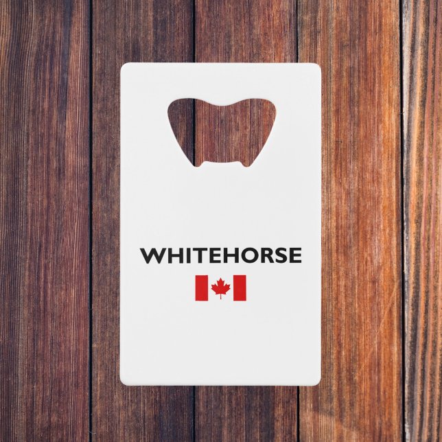 Whitehorse Canada Drapeau canadien couleur claire (Créateur téléchargé)