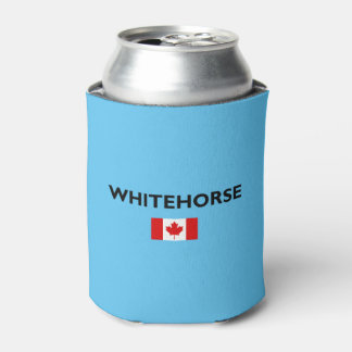 Whitehorse Kanada kanadische Flagge Licht Farbe Dosenkühler