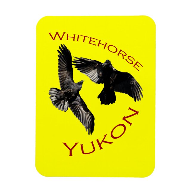 Whitehorse, Yukon Magnet (Vertikal)