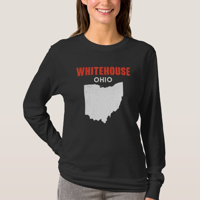 Whitehouse Ohio USA State America Travel Ohioan T-Shirt (Vorderseite)
