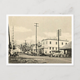 Whitehouse Station, New Jersey, Vintag Postkarte