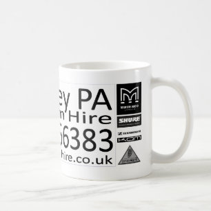 Whiteley PA-MietTasse Kaffeetasse