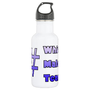 #WhiteMaleTears Edelstahlflasche