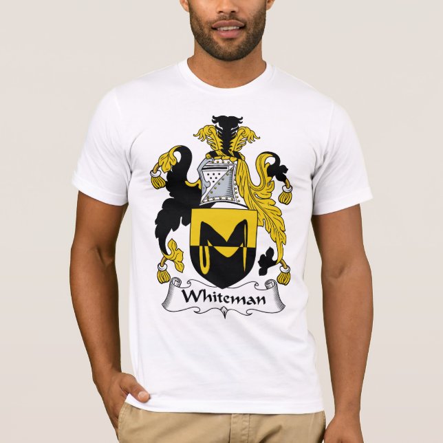 Whiteman Familienwappen T-Shirt (Vorderseite)