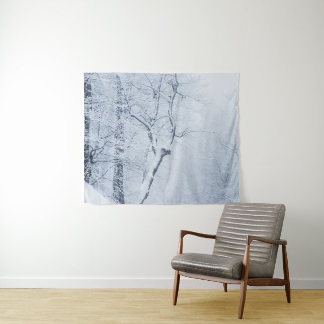 Whiteout Wandteppich (Beispiel (Horizontal))