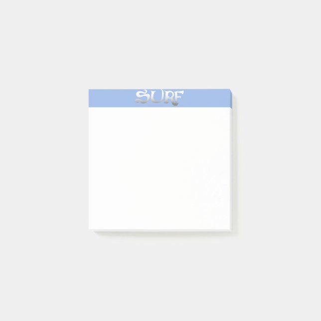 Whitepads für Surf Post-it Klebezettel (Vorderseite)