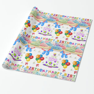 Whitepaper Geburtstag, 1. Geschenkpapier