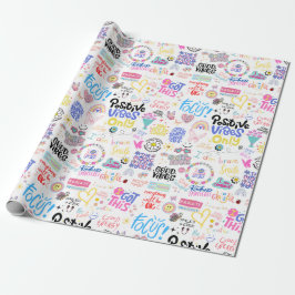 Whitepaper über positive Affirmations Geschenkpapier