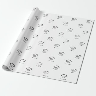 Whitepaper zum Thema benutzerdefiniertes Logo Geschenkpapier