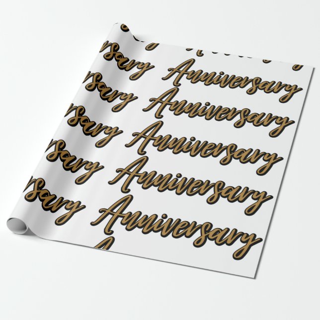 Whitepaper zum Thema "Goldene Jahreszeit" Geschenkpapier (Ungerollt)