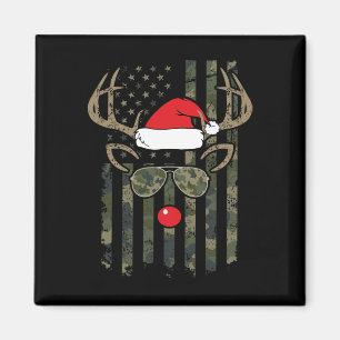 Whitetail Buck Bow Hunter Camouflage Funny Deer Ju Magnet