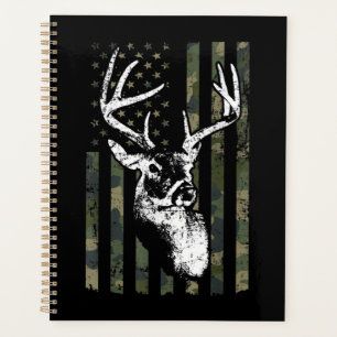 Whitetail Buck Deer Hunting USA Camouflage Amériq