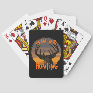 Whitetail Buck Playing Cards, Wildjagd Spielkarten