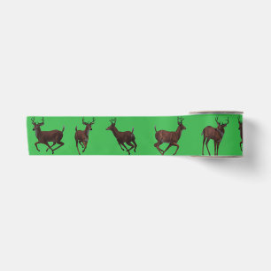 Whitetail Buck Ribbon Satinband